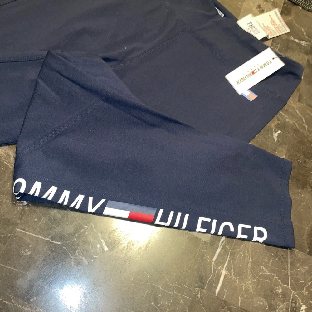 Tommy Hilfiger Sport Full Length Leggings - Navy